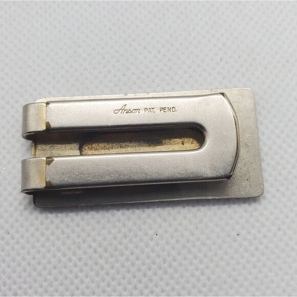 Anson Silver Tone Money Clip - Picture 2 of 3